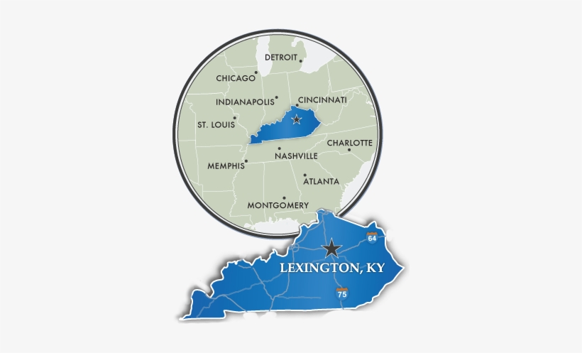An Error Occurred - Lexington Kentucky On Map, transparent png download