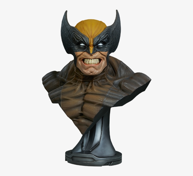Marvel Life-size Bust Wolverine - Wolverine Bust, transparent png download