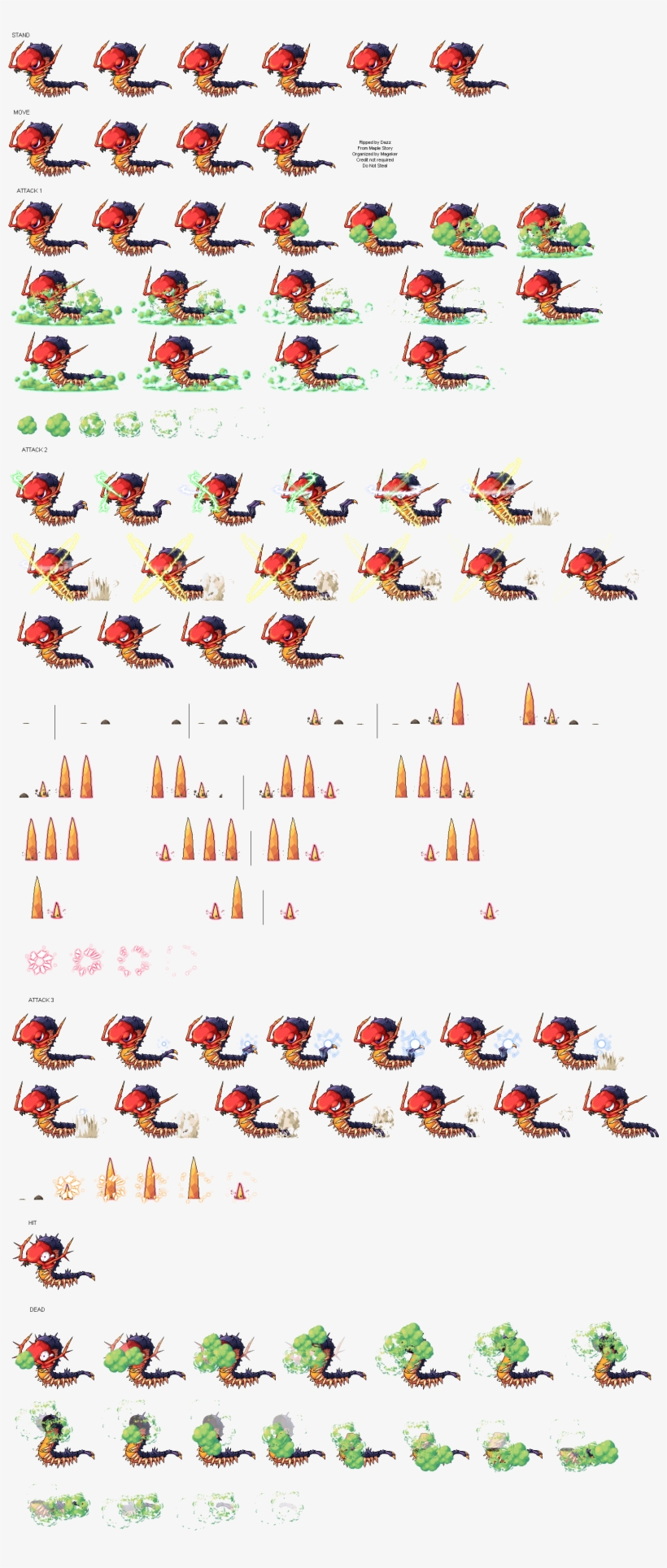 Maplestory - Giant Centipede - Video Game, transparent png download