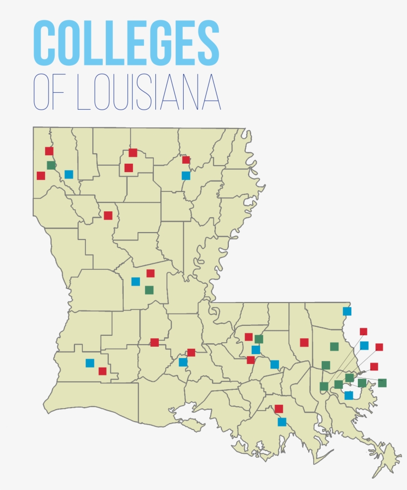 Louisiana Public Colleges And Universities - East And West Baton Rouge Parish, transparent png download