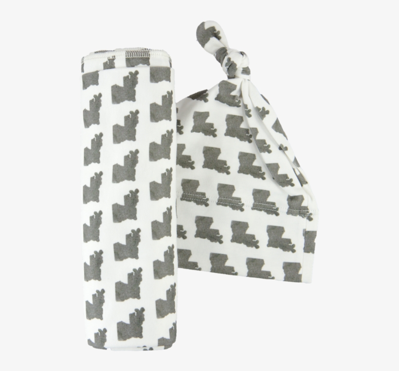 Louisiana Baby Blanket Hat Set - Blanket, transparent png download