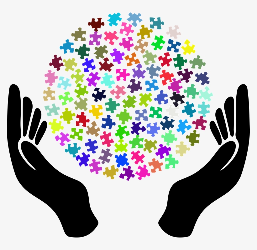 April Is Autism Awareness Month - Dua Tangan, transparent png download