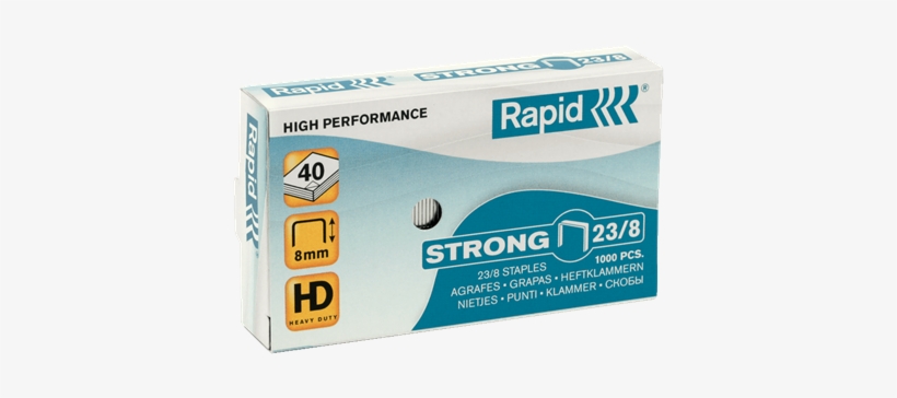 Rapid Strong Staples 23/8 - Rapid Staples 26 6, transparent png download