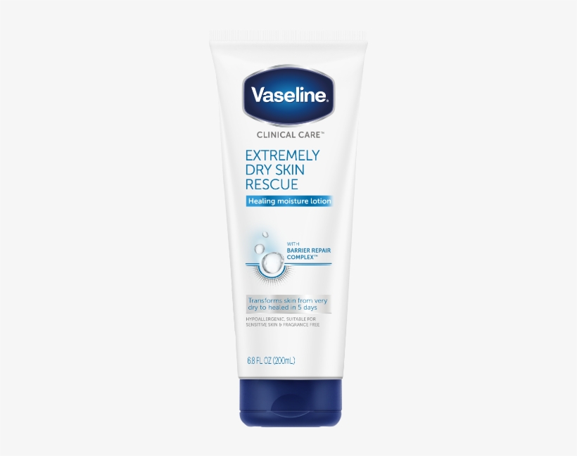 Vaseline® Clinical Care™ Body Lotion Extremely Dry - Vitara Aloe Vera Plus Gel Panthenol 5%, transparent png download