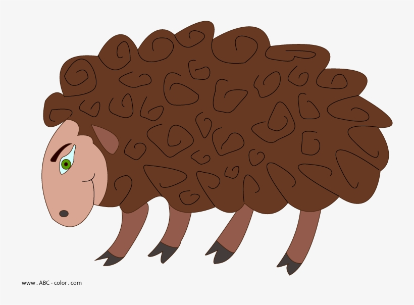 Baa Lamb Raster Picture - Cartoon, transparent png download