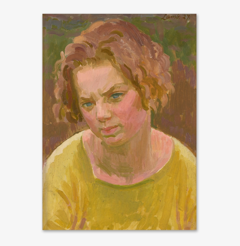 Portrait Of Pansy Pakenham , The Artist's Wife (1904-99 - Henry Lamb, transparent png download