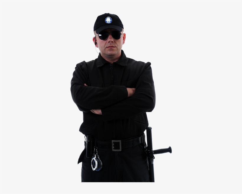 The Company Currently Provides Event Security Guard - Uniforme De Seguridad Negro, transparent png download