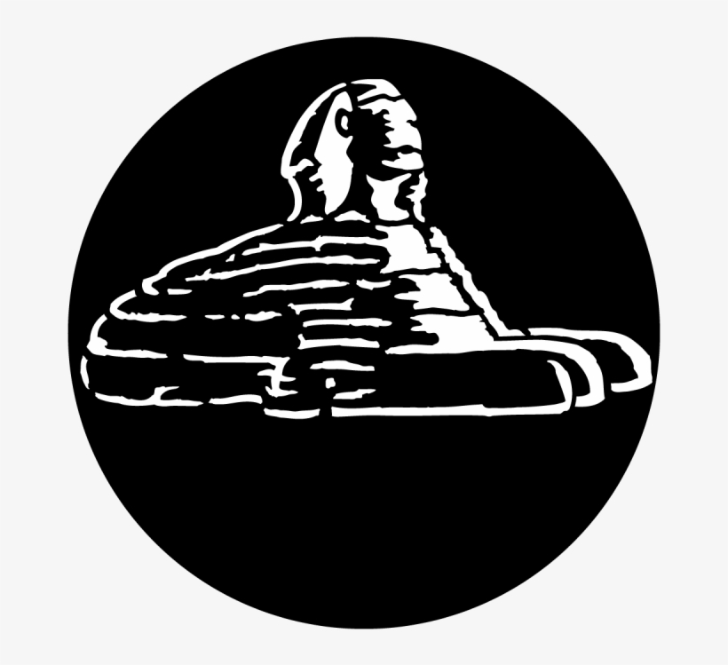 Egypt Sphinx - Apollo Egypt Sphinx Steel Gobo Ms-4107, transparent png download