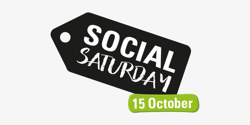 Social Saturday - Sign, transparent png download