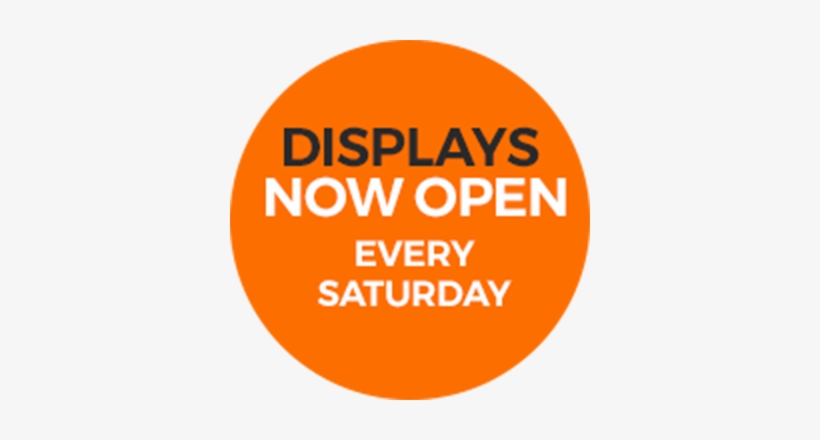 Hero Spot Displays Now Open Every Saturday@2x - Circle, transparent png download