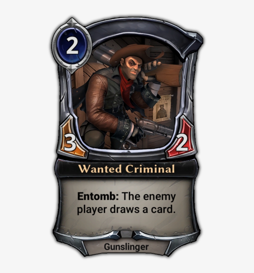 Wanted Criminal - Eternal Card Game Talir, transparent png download