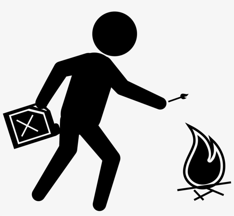 Criminal Burning The Evidence Of The Crime Comments - Criminal Icon, transparent png download