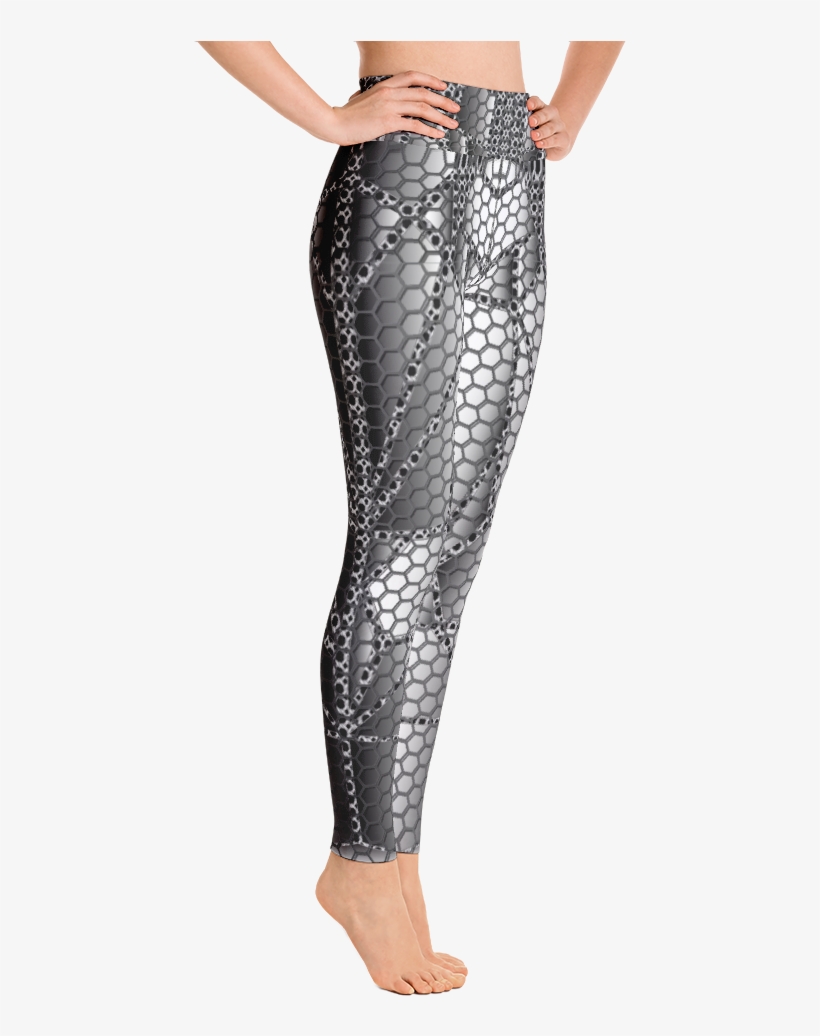 Armor Honeycomb With Chainmaille Leggings - Yoga Pants, transparent png download