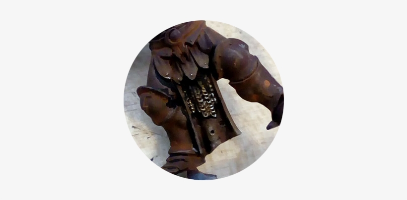 Sculpting Chainmail - Bronze Sculpture, transparent png download