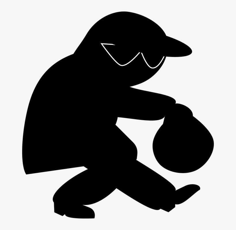 Thief, Theft, Predator, Criminal, Sneak, Crook, Burglar - Thief, transparent png download