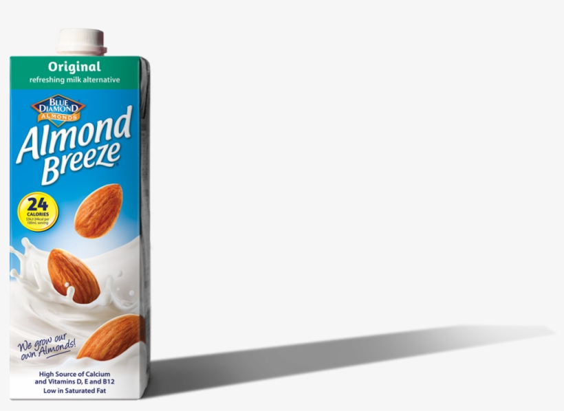 Original Almond Breeze - Almond Breeze Unsweetened Almond Milk, transparent png download