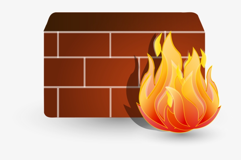 This Graphics Is Firewall About Brick, Computer, Diagram, - Firewall Png, transparent png download