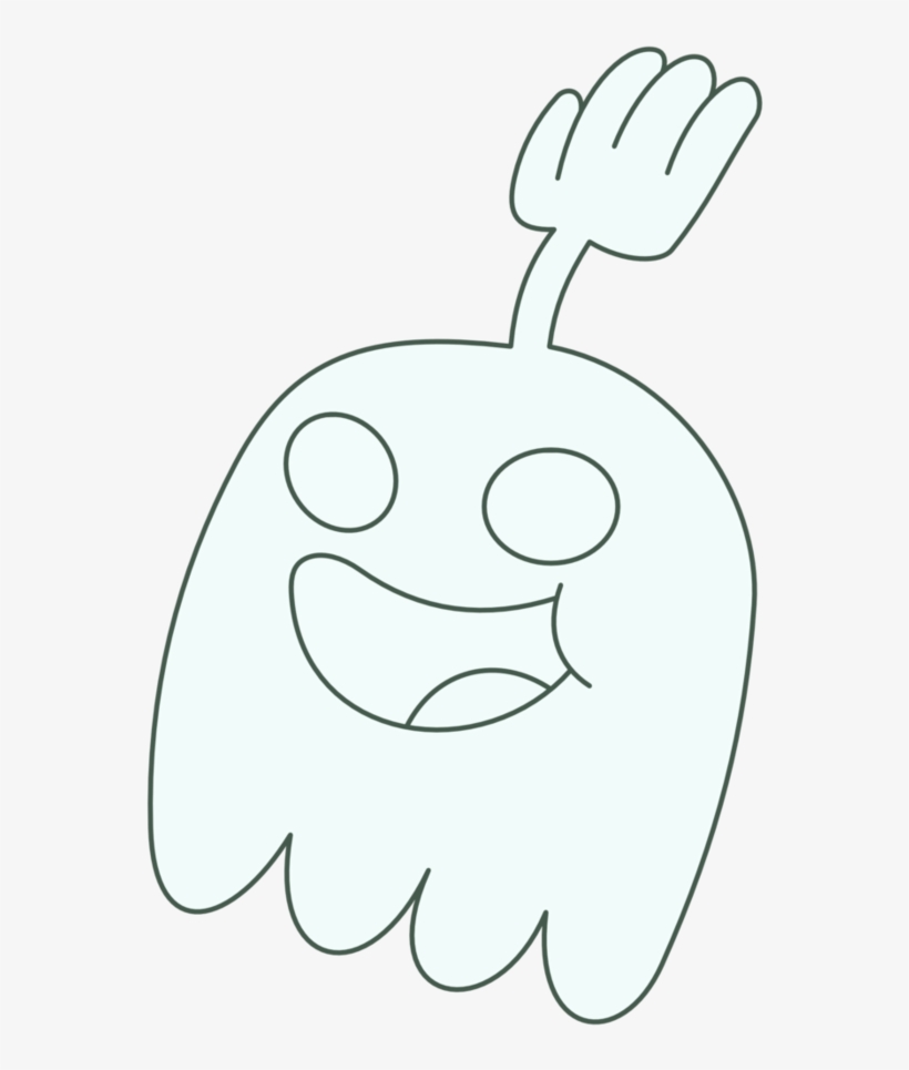 Another Happy High Five Ghost By Kol98-d6ka84o - Hi Five Ghost, transparent png download