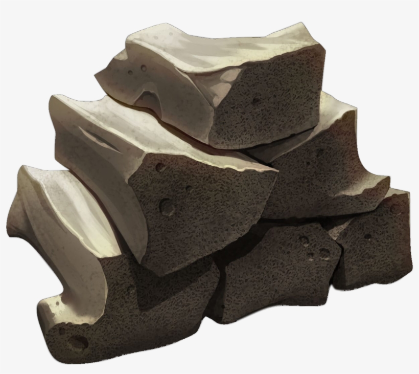 Bone Bricks - Chocolate, transparent png download