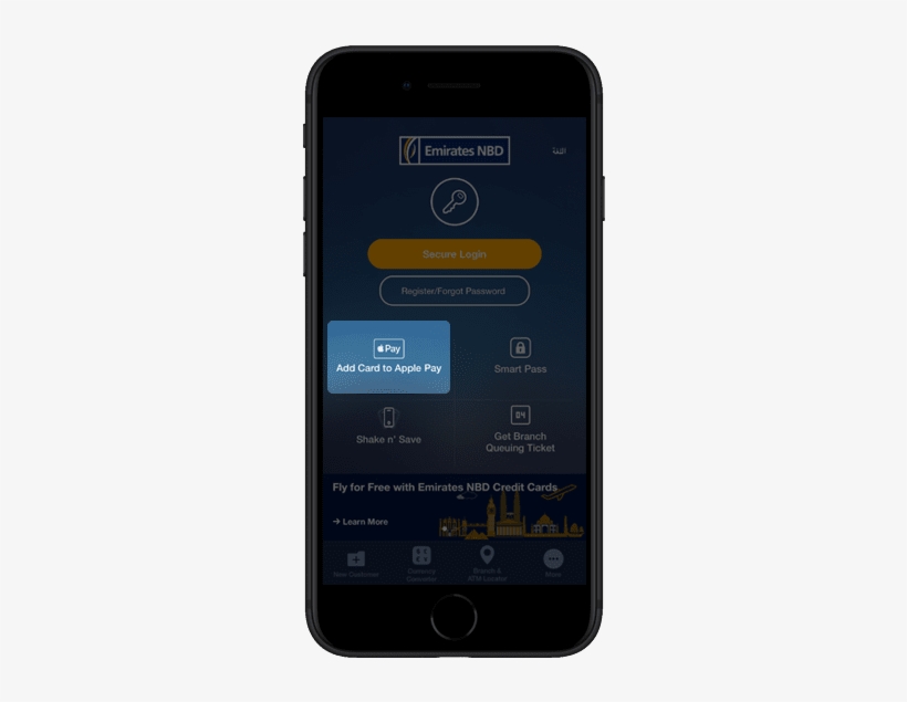 How To Set Up Emirates Nbd Pay - Emirates Nbd, transparent png download
