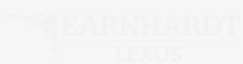 Earnhardt Lexus Logo White - Earnhardt Lexus, transparent png download