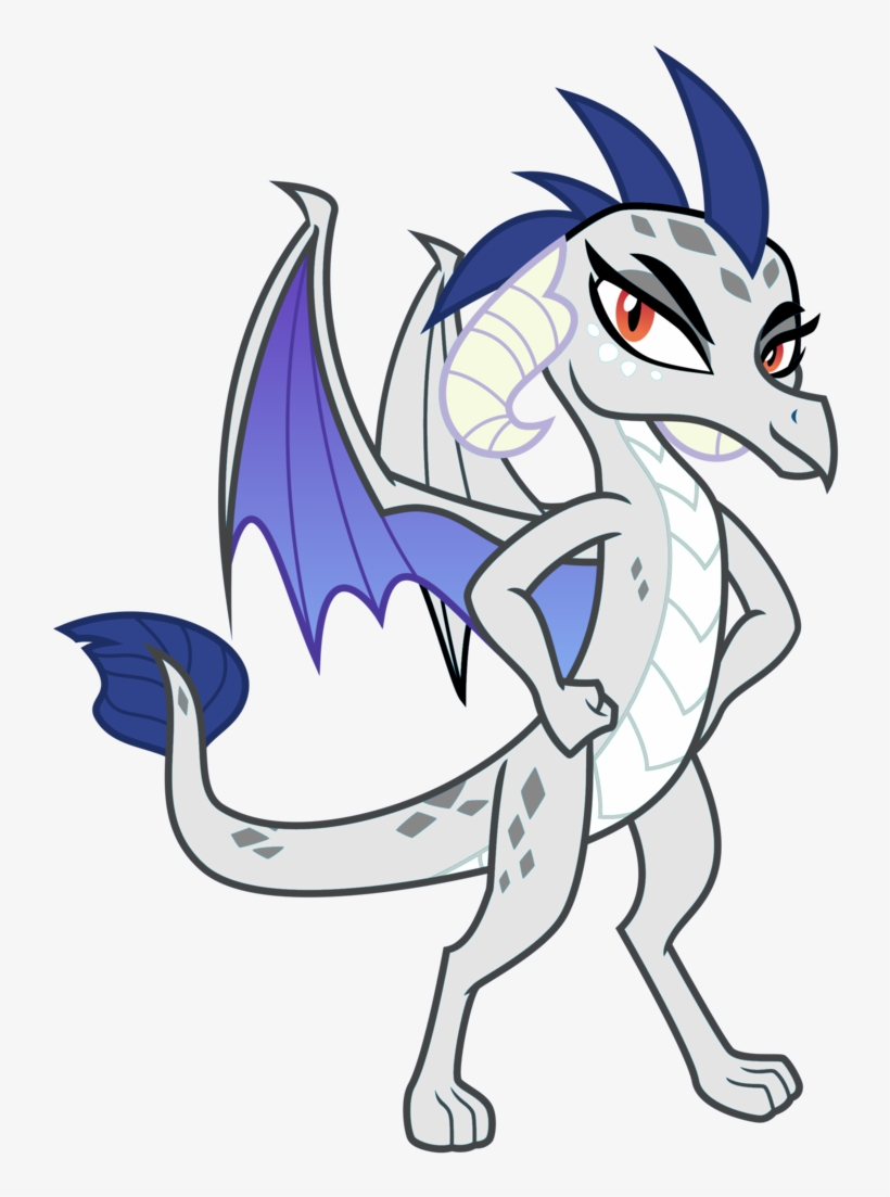 Png Transparent Library Artist Potatobug Colored Edit - My Little Pony Dragon, transparent png download