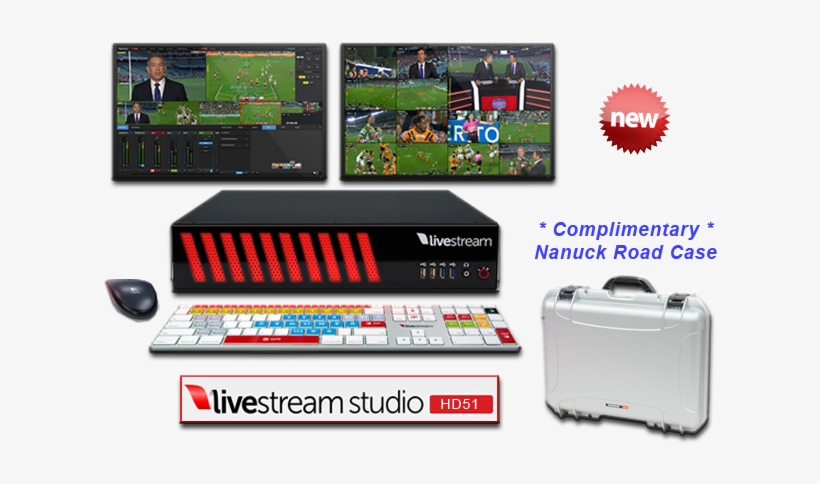 Hd 51 Parallax - Livestream Studio Hd51 4k, transparent png download