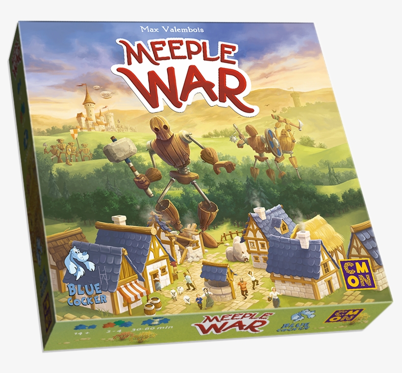 Meeples March To War - Cmon Limited Meeple War 2nd Edition, transparent png download