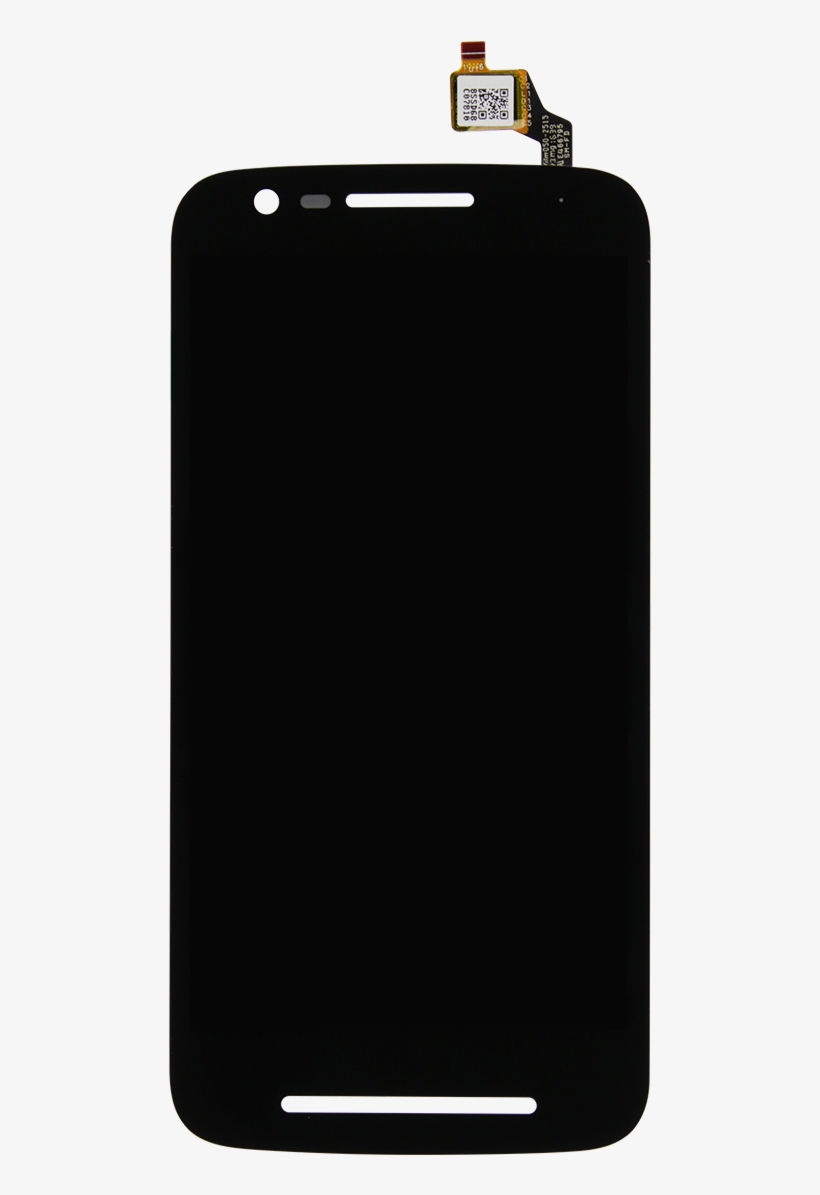 Motorola Moto E3 Power Black Display Assembly - Mobile Phone, transparent png download