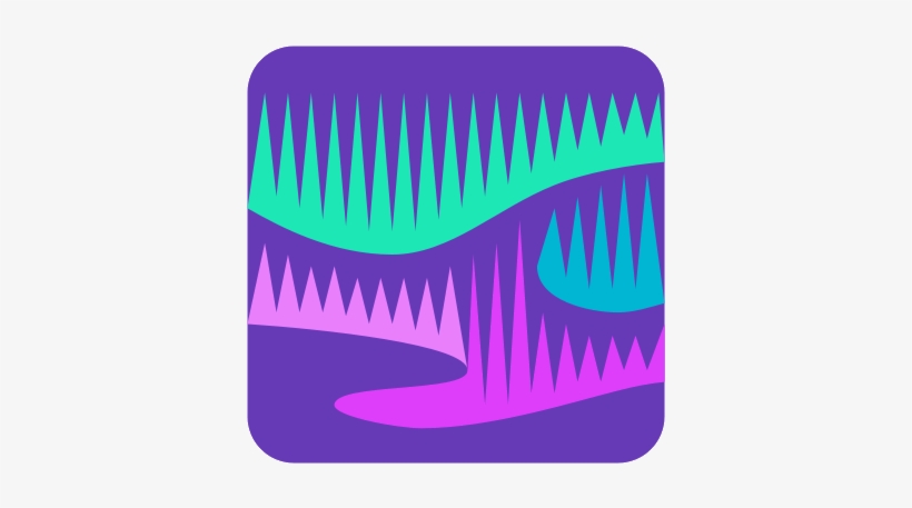 Aurora Borealis Icon, transparent png download