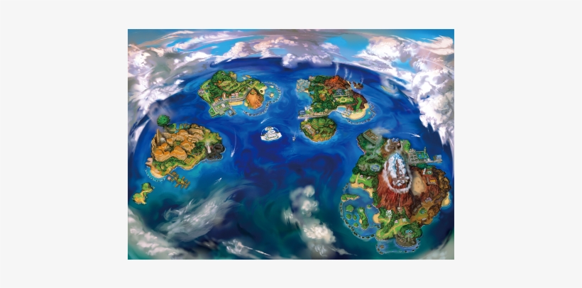 Image - Http - //s1 - Thcdn - - Pokemon Alola Region, transparent png download
