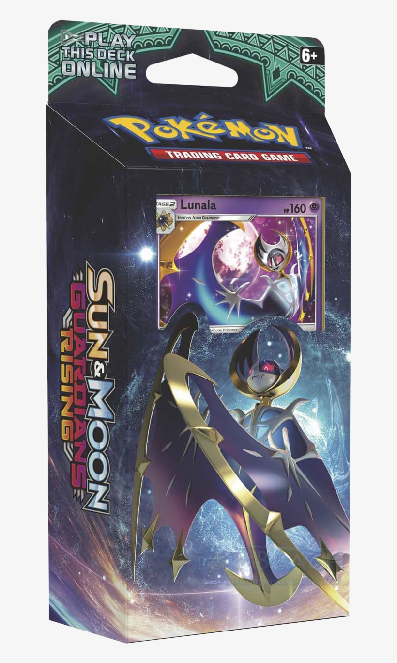 Sun & Moon Guardians Rising Hidden Moon Theme Deck - Guardians Rising Theme Deck, transparent png download