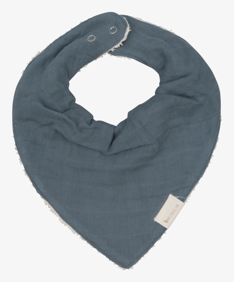 Bandana Bib Blue Spruce - Fabelab Savlesmæk Frotté, transparent png download
