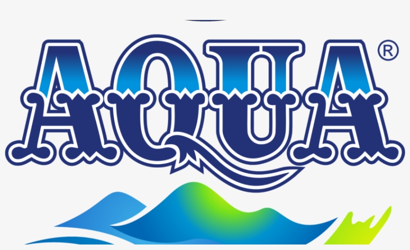 Logo Aqua Png - Aqua Danone, transparent png download