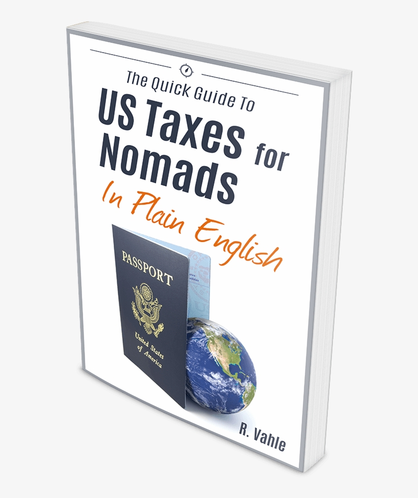 Us Taxes For Nomads Book Cover 3 3d Compr - Globe, transparent png download