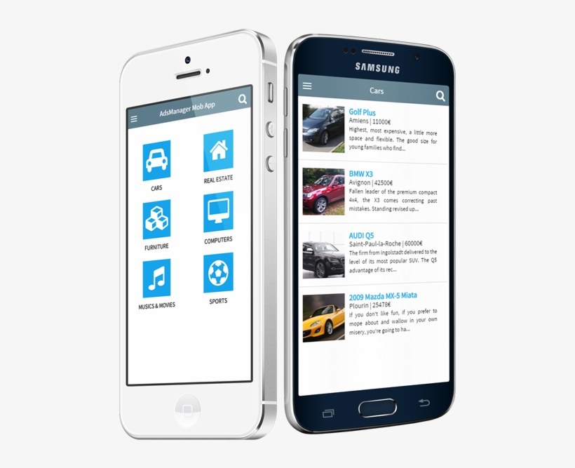 Adsmanager Mobile Application Discover Adsmanager On - Joomla Mobile Template, transparent png download