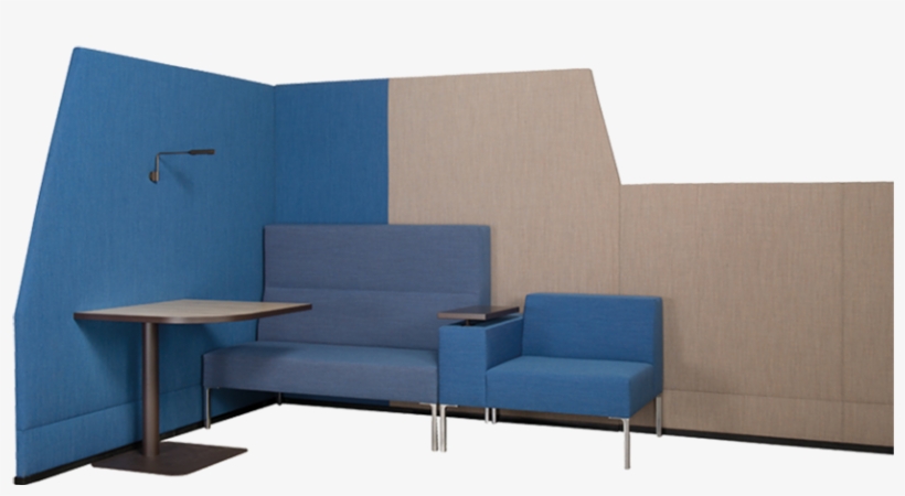 Bricks Configuration Sofa Wall Aqua Modular Sofa Armchair - Brick, transparent png download
