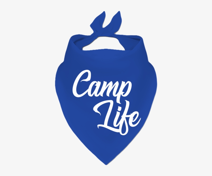 Classic Camp Life Bandana - Kerchief, transparent png download