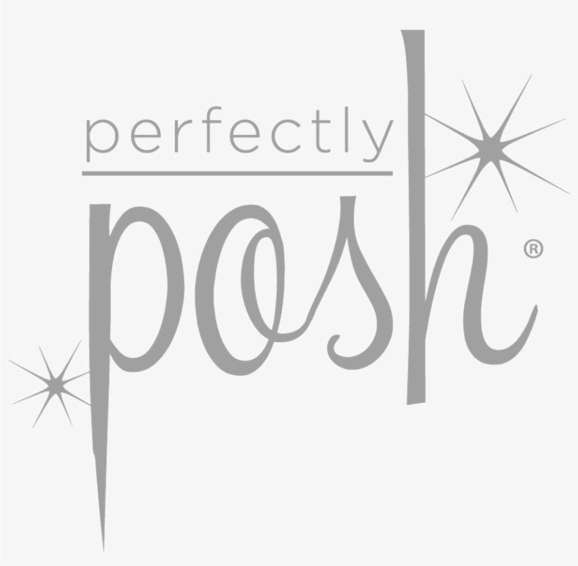 Grey Perfectly Posh - Perfectly Posh Logo, transparent png download