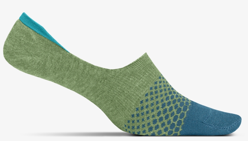 Women's Hidden Ombre Lime - Sock, transparent png download