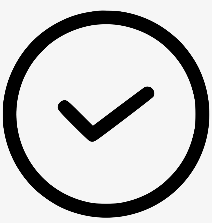 Check Verified Successful Accept Tick Yes Success Comments - Number 7 In Circle, transparent png download