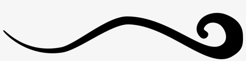 Tattoo Wave Curl - Curl Graphic, transparent png download