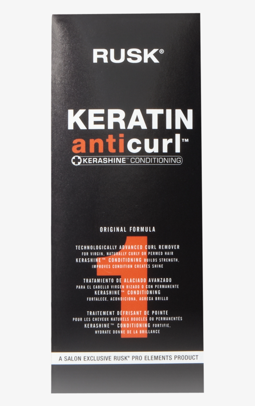 Anti Curl - Rusk Keratin Anticurl Kerashine, transparent png download