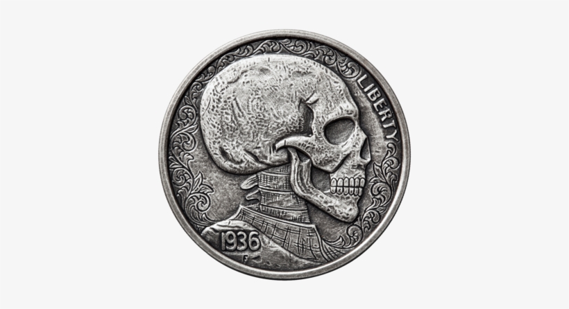 Skulls & Scrolls Coin - Skulls And Scrolls (30ml Antique), transparent png download