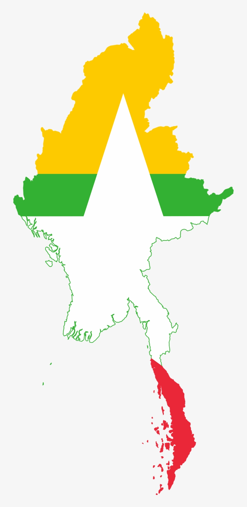 Myanmar Flag Wallpaper Hd, transparent png download