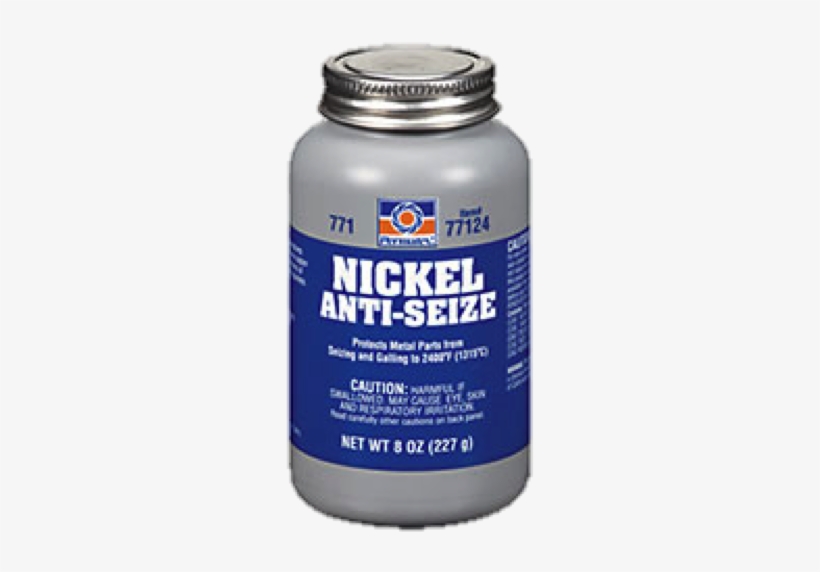 Nickel Anti-seize Lubricant - Anti Seize Nickel Lubricant 8 Oz. Permatex 77124, transparent png download