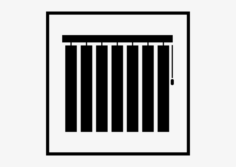 Selecting A Vertical Blind As Your Window Dressing - Window Blind, transparent png download