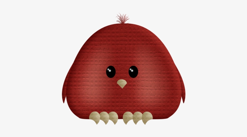 Aw Woodland Chubby Bird Red - 2018, transparent png download