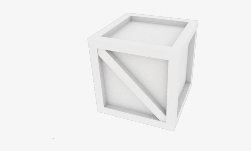 Crate With 1 Beam - Box, transparent png download