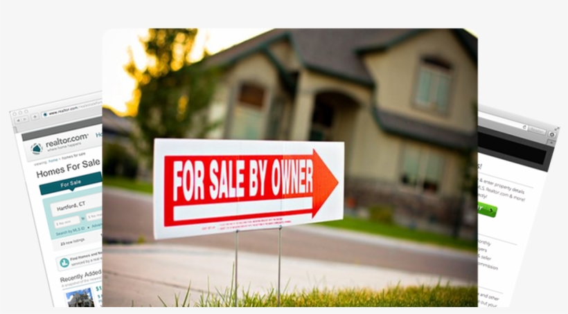 "for Sale By Owner" Listing Service - Sale By Owner Sign, transparent png download